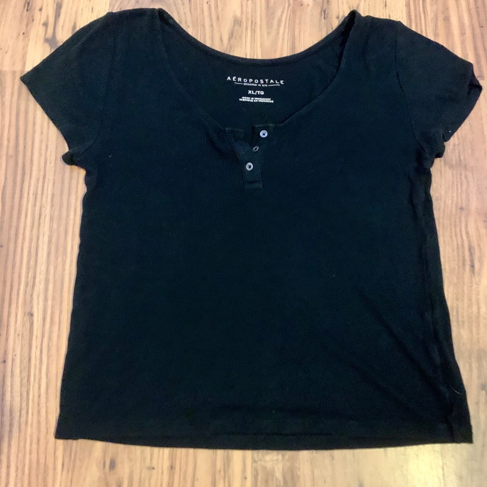 Aeropostale Black Tee
